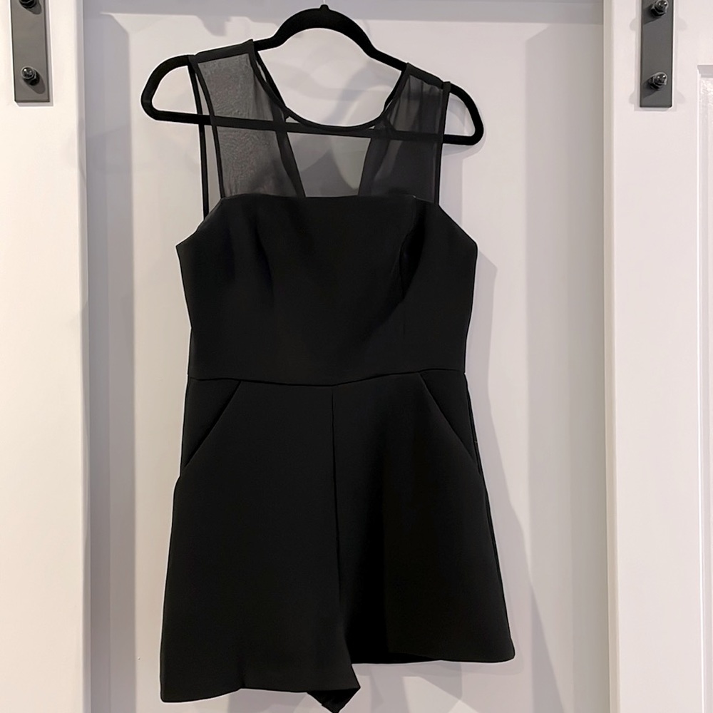 Black BCBG romper